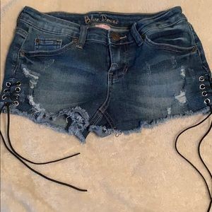 Blue Denim Women's Jean Shorts